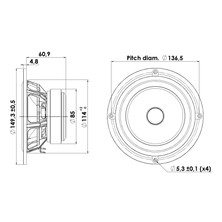 Głośnik Scan-Speak Discovery 15M/4624G00