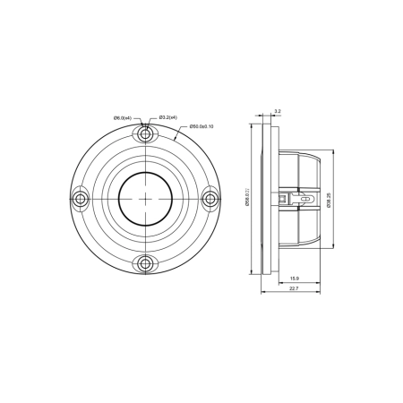 Głośnik SB Acoustics SB21RDCN-C000-4