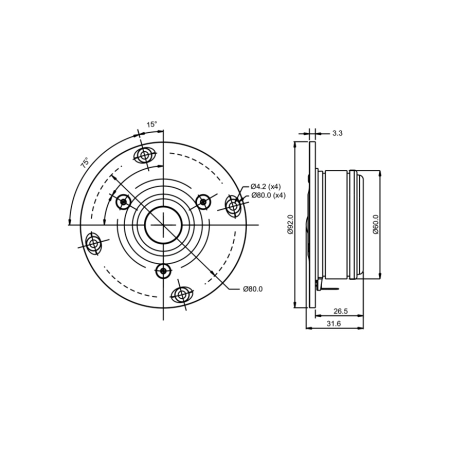 Głośnik SB Acoustics SB21SDC-C000-4