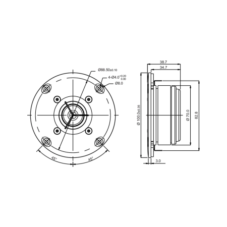 Głośnik SB Acoustics SB26ADC-C000-4