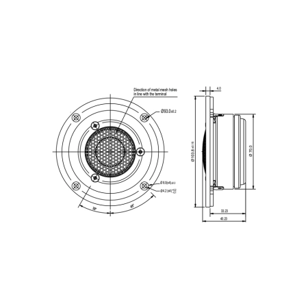 Głośnik SB Acoustics SB29BAC-C000-4 Beryllium