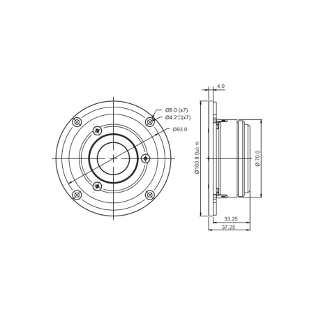 Głośnik SB Acoustics SB29RDAC-C000-4